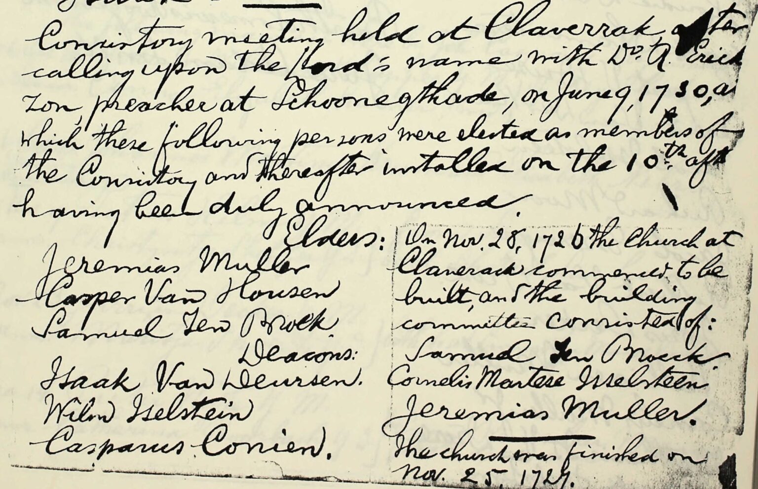 Reformed Dutch Church of Claverack