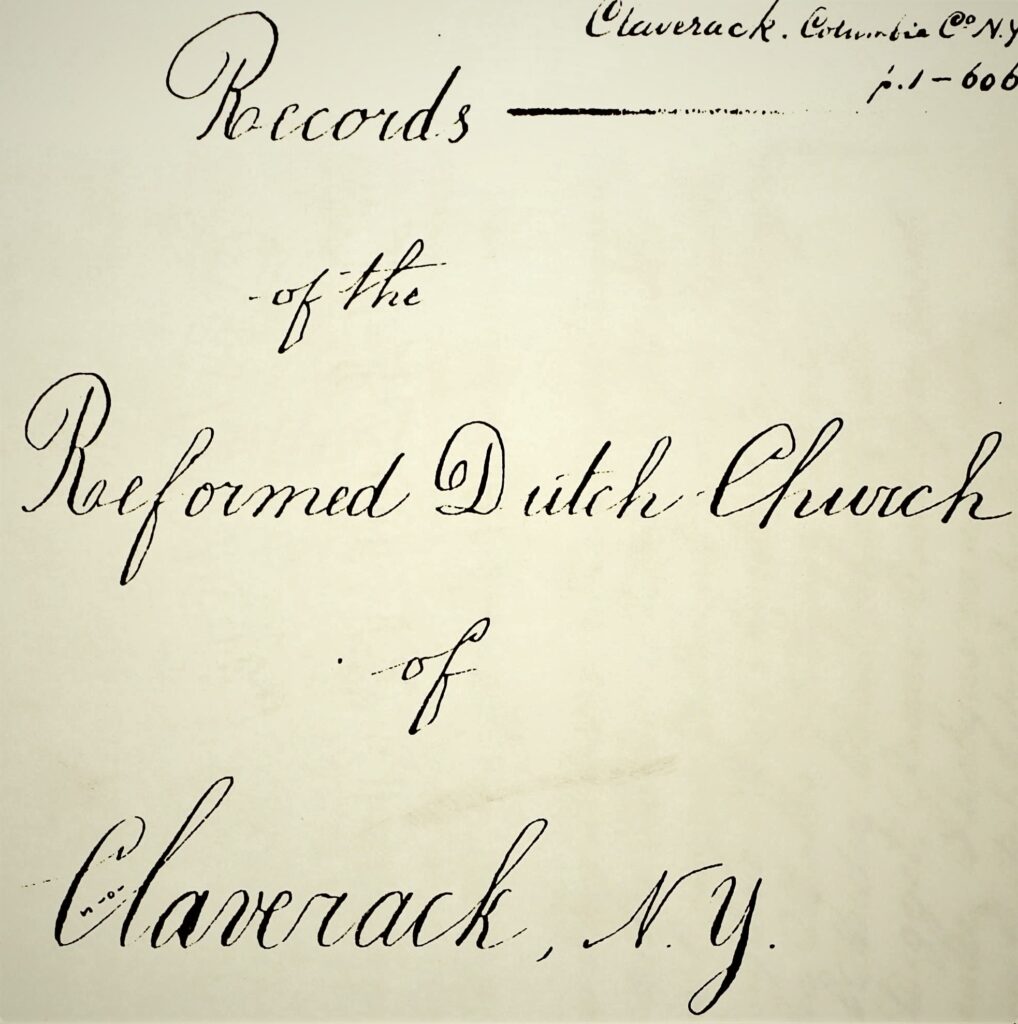 Dutch Reformed Church of Claverack