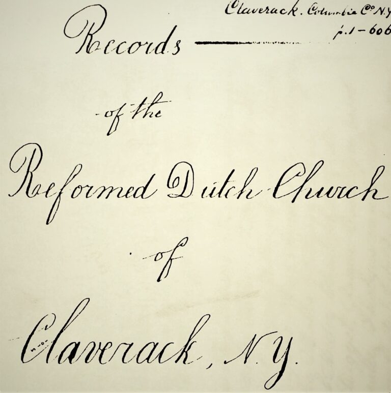 Reformed Dutch Church of Claverack
